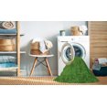 thumbnail image 2 of Ahgly Tapis Rectangulaire Lavable en Machine Vert Transitionnel, 2 Pieds x 5 Pieds, 2 of 7