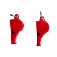 thumbnail image 2 of Emergency Survival Plastic Whistle Marine Safety Camping Boating red, 2 of 7