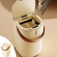 thumbnail image 1 of Dvkptbk bathroom trash can Kitchen Trash Smart Charging Can , Stainless Steel, Rectangle, Sensor-Activated Lid Garbage Bin for Home, Slim Save Space(20L), 1 of 9