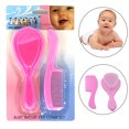 thumbnail image 1 of Baby Hair Brush Set Plastic Ergonomic Baby Comb Baby Brush for Infant, 1 of 6