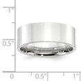 thumbnail image 3 of 10KW 8mm Standard Flat Comfort Fit Band Size 7 Size 7, 3 of 3