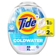 thumbnail image 1 of Tide Capsules Pur et Doux Eau Froide Capsules de Détergent à Lessive, Capsules de Détergent à Lessive Hypoallergéniques, 45 Unités, 1 of 20