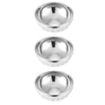 thumbnail image 2 of Miangastore Stainless Steel Salad Bowls 3Pcs 4.5X4.5X2.3In, 2 of 8
