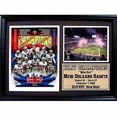 thumbnail image 1 of NFL 12x18 Photo Stat Frame, New Orleans Saints Champions, 1 of 1