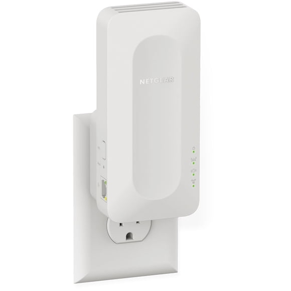 Netgear® 4-stream Dual-Band AX1600 WiFi 6 Mesh Extender, Wall-plug