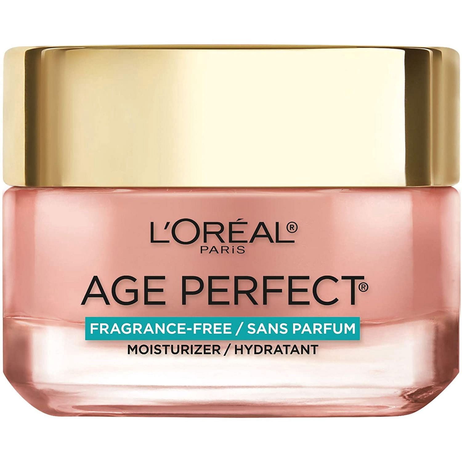 L’Oréal Paris Age Perfect Rosy Tone Fragrance-Free Moisturizer, with LHA & Imperial Peony Extract, 50 ml