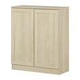 thumbnail image 2 of South Shore Arum 2-Door Sideboard with Shelves, in Bleached Oak, 2 of 14