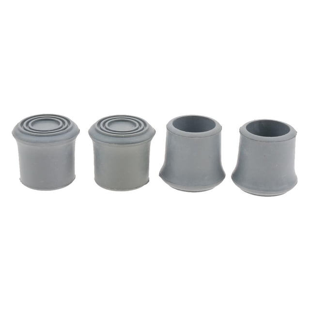 Milaget 4 Pcs Embouts de Bâton de Randonnée Antidérapants 25mm