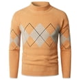 thumbnail image 2 of EGNMCR Chandails à Col Roulé pour Hommes, Col Montant, Chandail Mode à Manches Longues, Demi-Col Montant, Cadeaux pour Hommes, 2 of 8