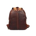 thumbnail image 4 of Tolredo Leather, Cronos, Chestnut Brown, Leather Backpack Bag, 4 of 10