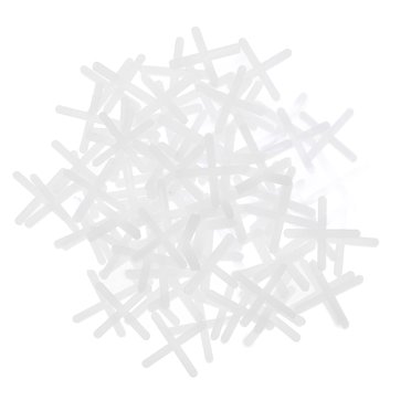 Shisuyan 2000pcs Floor Tile Spacers Cross Shape Spacers Ceramic Tile Spacers Floor Tile Positioning Spacers(2mm thickness)