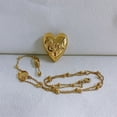 thumbnail image 3 of Lana Del Rey Necklace Heart with Spoon LDR Merch Snakes Chain Serpent Pendent, 3 of 7