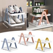 Wzzjkit Shoe Rack Multi-layer Shoe Organizer Economical Entrance Assembly Multifunctional Shoe Rack Organizer Plastic Shelves Storage Home Storage Shoe Rack for Closet