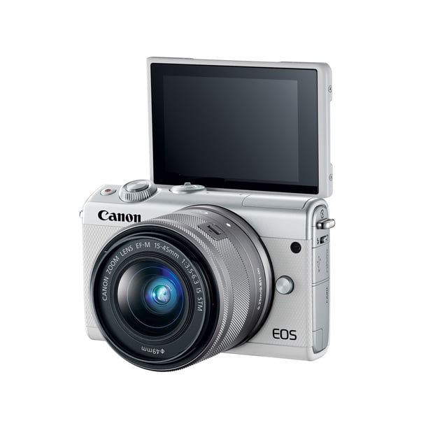 Canon EOS M100 Mirrorless Camera w/ 15-45mm Lens Wi-Fi, Bluetooth