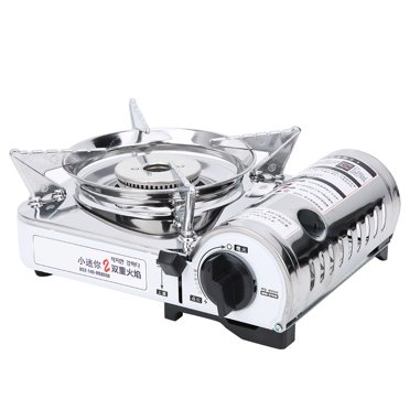 Réchaud de Camping, Ms‐8000 Réchaud à Gaz Portable Brûleur à Gaz Portable Cassette Fourneau Atteindre Plus