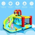 thumbnail image 3 of Gymax Inflatable Kids Water Slide Jumper Bounce House Splash Water Pool W/ 480W Blower, 3 of 10