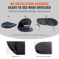 thumbnail image 3 of VEVOR 10 Player Foldable Poker Table, Blackjack Texas Holdem Poker Table with Padded Rails and Stainless Steel Cup Holders, Portable Folding Card Board Game Table, 3 of 9