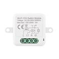 thumbnail image 1 of Module Wi-Fi 1CH Switch Mini Smart avec Commande Vocale, Contrôle par Application pour Téléphone Mobile, Fonction de Minuterie, Compatible avec l'Assistant Google, Amazon Alexa LED 300W, 10A, 1 of 8