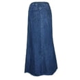 thumbnail image 4 of Jupes d'Été pour Femmes Robe pour Femmes 2023 Mode Jupe de Cowboy pour Femmes Confortable Extensible Grande Taille (avec Boutons), 4 of 9