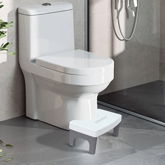 Matoen Toilet Stool Footstool Toilet Squatting Toilet Squatting Booster Artifacts Toilet Bathroom Footrest Footrest Potty Stool Pad Footstool