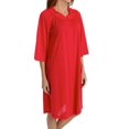 thumbnail image 1 of Manteau à Empiècement Brodé Petals Shadowline 77280 pour Femmes (Rouge m), 1 of 4