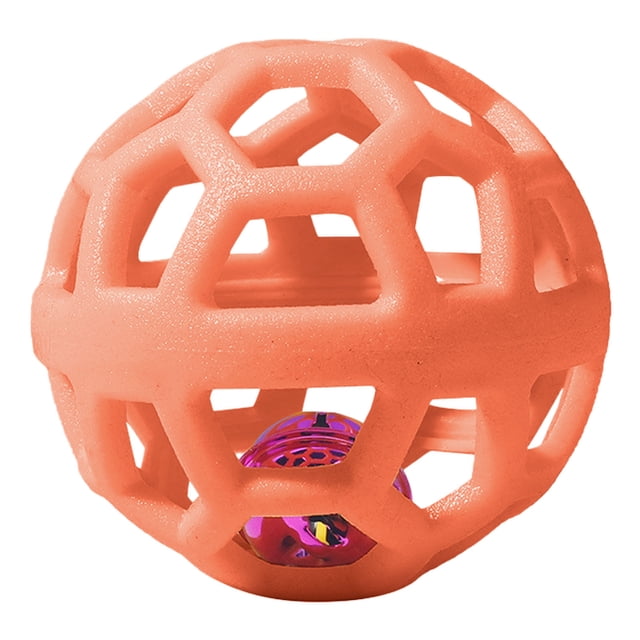 Hollow Ba Lls Be Lls Inside Cleaning Teeth Interactive Training TPR Plastic Rubber Ba Ll For P Ets Hollow Be Ll Ba Ll Dog Interactive Toy Retrieval Training Includes Be Ll Dog