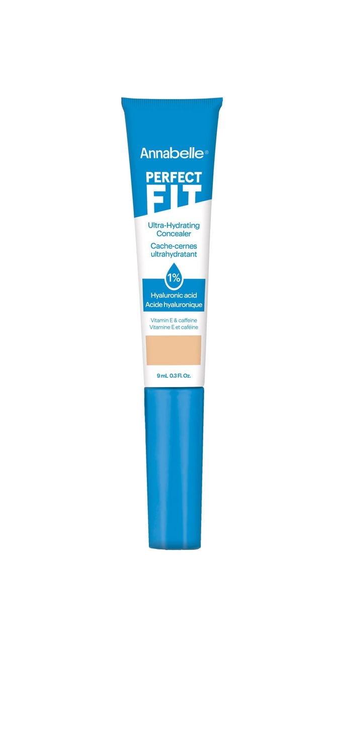 Perfect Fit Cache-Cernes Ultrahydratant avec 1 % d'Acide Hyaluronique, de niacinamide, de Caféine et de Vitamine E