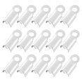 thumbnail image 1 of 500 Pcs Pinces à Ruban Sertissures Fabrication de Bijoux Pinces à Ruban Embouts de Cordon Kit de Bijoux, 1 of 5