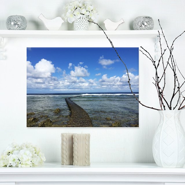 Rocky Coast along Pacific Ocean - Extra Large Seashore Canvas Art