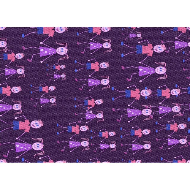 Ahgly Tapis Rectangulaire Lavable en Machine Intérieur Transitionnel Orchidée Foncée Violet, 7 Pieds x 9 Pieds