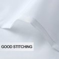 thumbnail image 2 of Tissu Polyester Rideau de Douche de Qualité Hôtel Lavable en Machine Rideau de Douche Imperméable avec Crochets, 2 of 6