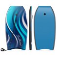 thumbnail image 1 of Costway 33" Lightweight Body Board with EPS Core XPE Deck HDPE Bottom Crescent Tail Blue, 1 of 9
