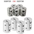 thumbnail image 3 of 3D Printers Parts High Precision Rigid Coupling Aluminium Alloy Shaft Coupler Screw D20X25 For Stepper Motor, 3 of 6