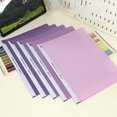 thumbnail image 2 of WHEANG 5Pack A4 Clear Front Report Covers Plastic Presentation Folders Resume Portfolio Folder Paper Swivel Sliding Bar File Folder for Presentation Document and School Use One Size Multi-Color, 2 of 4