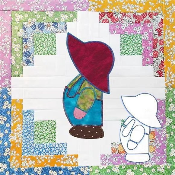 KITTEHIGM Gorgeous Boy And Girl Quilt Sewing Template Cutting Ruler Set ,shaped Sewing Ruler Today Deal ofthe Day #33