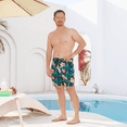 thumbnail image 2 of PatPat Family Matching Tropical Floral Drawstring Swim Trunks or Shell Edge Bikini, 2 of 3