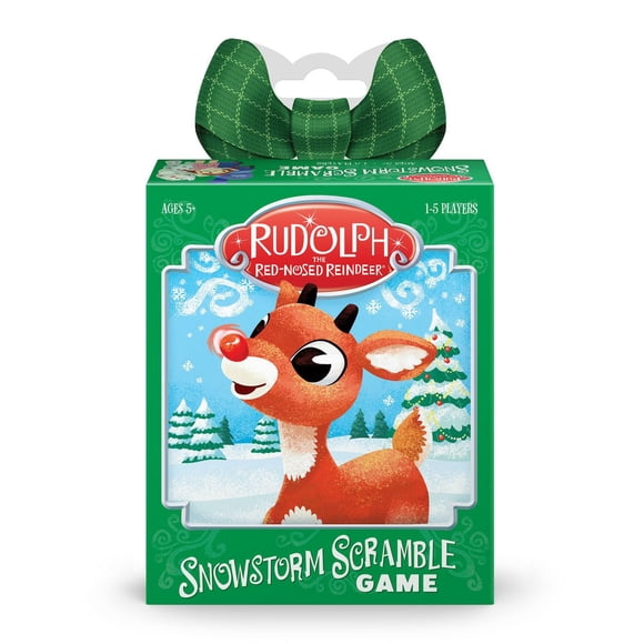 Funko Games Jeu De RUDOLPH THE RED-NOSED REINDEER SNOWSTORM SCRAMBLE
