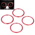 thumbnail image 3 of AC Knob Rings, 4Pcs/Set Original Mold Air Conditioner Vent Cover Trim  for Car Interior Styling Replacement for  Camaro 2016-2019 Red,Blue, 3 of 7