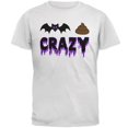thumbnail image 1 of Halloween Bat Poop Crazy Mens T Shirt, 1 of 1