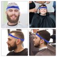 thumbnail image 2 of 2pcs Hair Cutting Guides Neckline Shaving Trimming Template Adjustable Silicone Fade Guide, 2 of 8