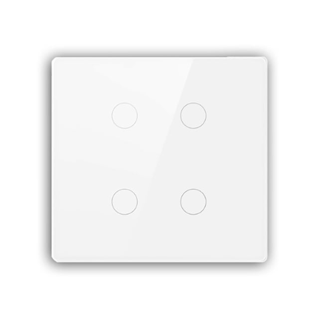 WiFi Touching Switch Strong Sensitivity Dual-mode 6/8 Way Switch for Tuya Smartlife App for Tmall Genie