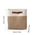 thumbnail image 3 of Vaidha Large Capacity Fabric Organiser Storage Box Bedroom Clothes Books Toys Storage Basket, 3 of 6
