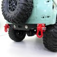 thumbnail image 4 of Aluminum Rear Bumper w/ Shackles for D90 D91 D99S 1:12 RC Rock Crawler Parts Trapezoid, 4 of 8