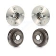 thumbnail image 1 of Transit Auto Rear Drum Brake and Wheel Hub Bearing Assembly Kit for Car Hyundai Accent - Left Right Side (Driver Passenger) K7D-100446, 1 of 11