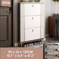 thumbnail image 1 of SOCE042 - Modern Minimalist Slim Shoe Cabinet, 1 of 2