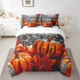 thumbnail image 2 of YST Autumn Pumpkin Bedding Sets 7-Piece Halloween Theme Comforter Set, King, 2 of 4