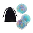 thumbnail image 1 of stanreset 3Pcs Acrylic Astrological Dice Constellation Dice for gifts Style Cards Accessory A, 1 of 9
