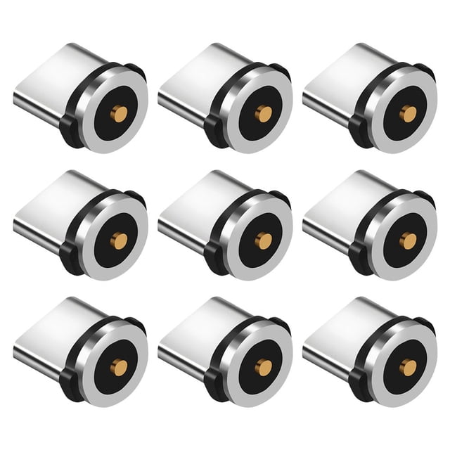 CNKOO Hims 9pcs USB C Magnetic Adapter Magnetic Phone Charger Connector Replacement