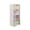 A, variant on 4-Tier Tall Storage Cabinet with Shelves, Xinsrenus Heavy Duty Closet Organizer Bookshelf, Space-Saving Multipurpose Storage Unit for Bedroom Living Room Balcony with Dustproof Curtain