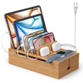 thumbnail image 1 of Pezin & Hulin Cell Phone Charging Station for Multi Devices, All in One Desktop Charger Organizer, with Power USB Charge Adapter, 1 of 8